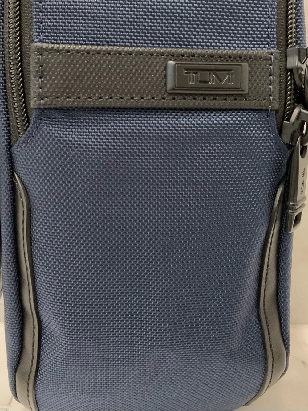 NEW Tumi ALPHA - 10.5” FXT Ballistic Nylon Compact Sling Crossbody - NAVY BLUE